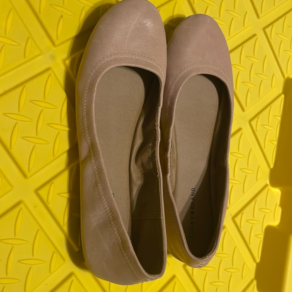 Lucky brand women’s Emmie ballet flat shoes size 9 M